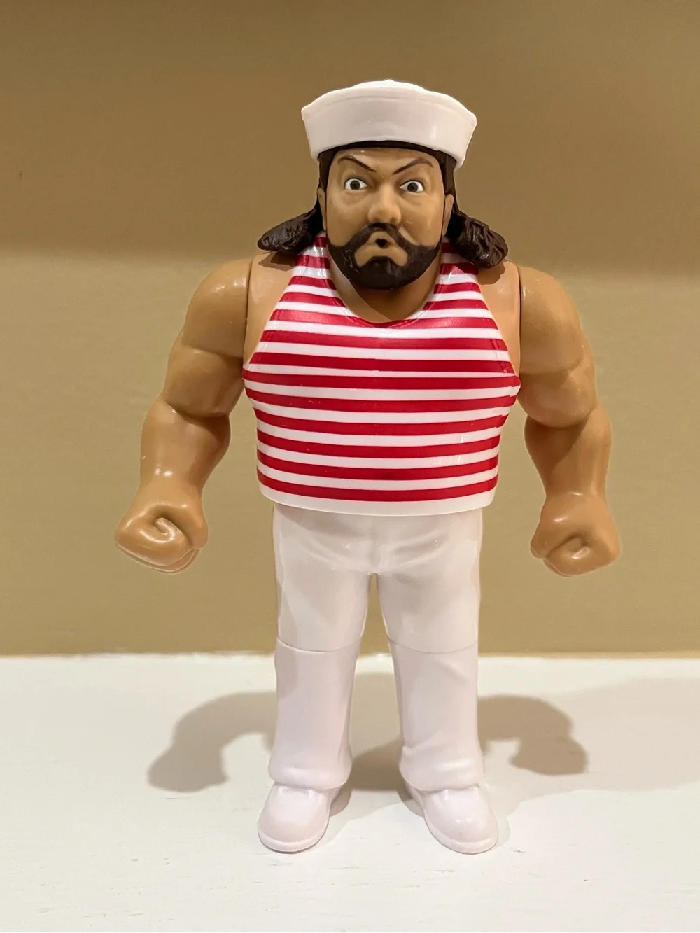WWE Hasbro Style Tugboat Wrestling Action Figure Toy